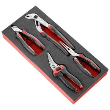 Facom Foam Module of 4 Pliers & Shears