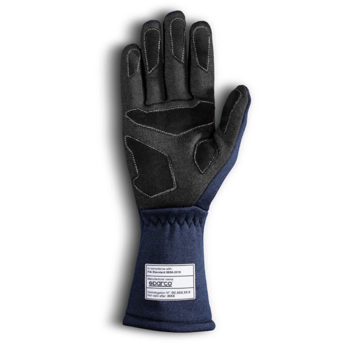 001368 Sparco Land Classic Race Gloves Navy Blue 02