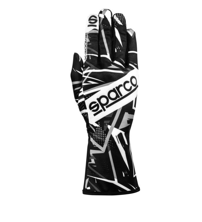 BKG0001B0 K06 Sparco K Rookie Kart Gloves Black White 01