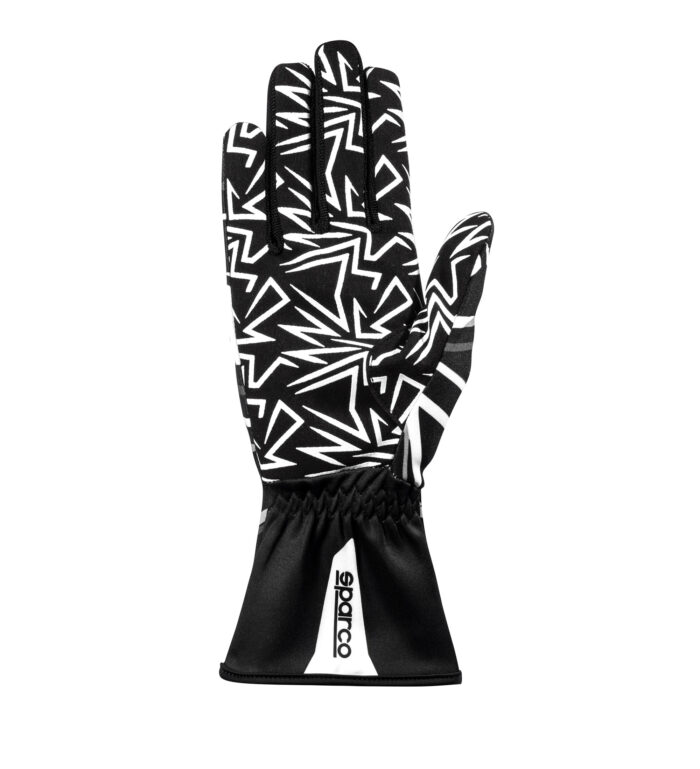 BKG0001B0 K06 Sparco K Rookie Kart Gloves Black White 02