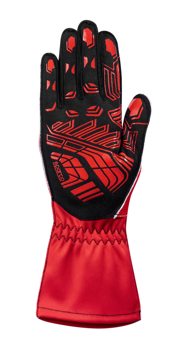 BKG0004B0 R27 Sparco K Attack Kart Gloves Red Black 02