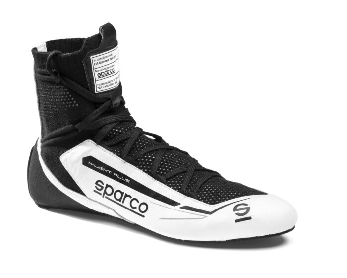 BRB0003B0 W08 Sparco X Light Plus Race Boots White Black 01 scaled