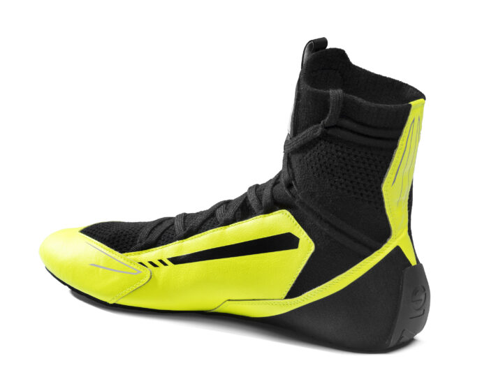 BRB0003B0 Y04 Sparco X Light Plus Race Boots Fluro Yellow Black 02 scaled