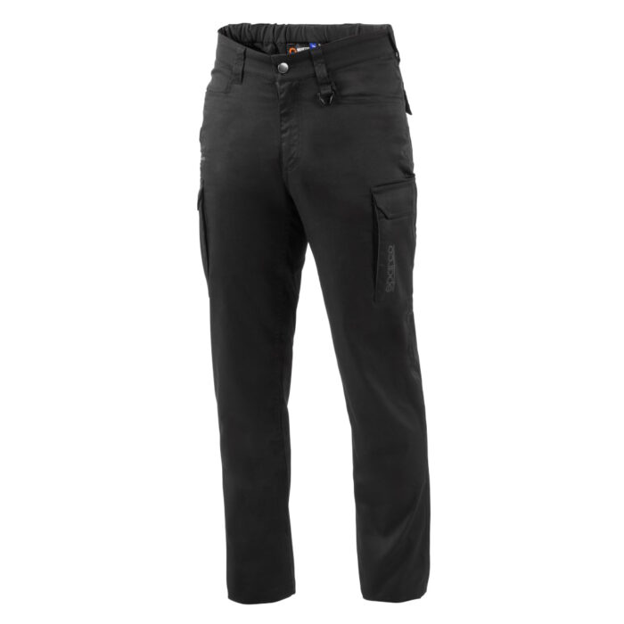 BTP0001B0 K11 Sparco FTW Mechanics Trousers Black Grey 01