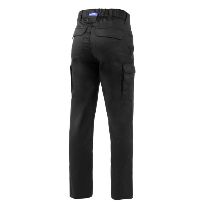 BTP0001B0 K11 Sparco FTW Mechanics Trousers Black Grey 02