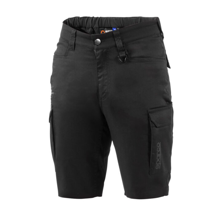 BTP0002B0 Sparco FTW Mechanics Trousers Black Grey 01