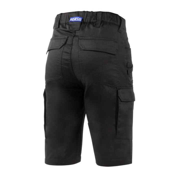 BTP0002B0 Sparco FTW Mechanics Trousers Black Grey 02