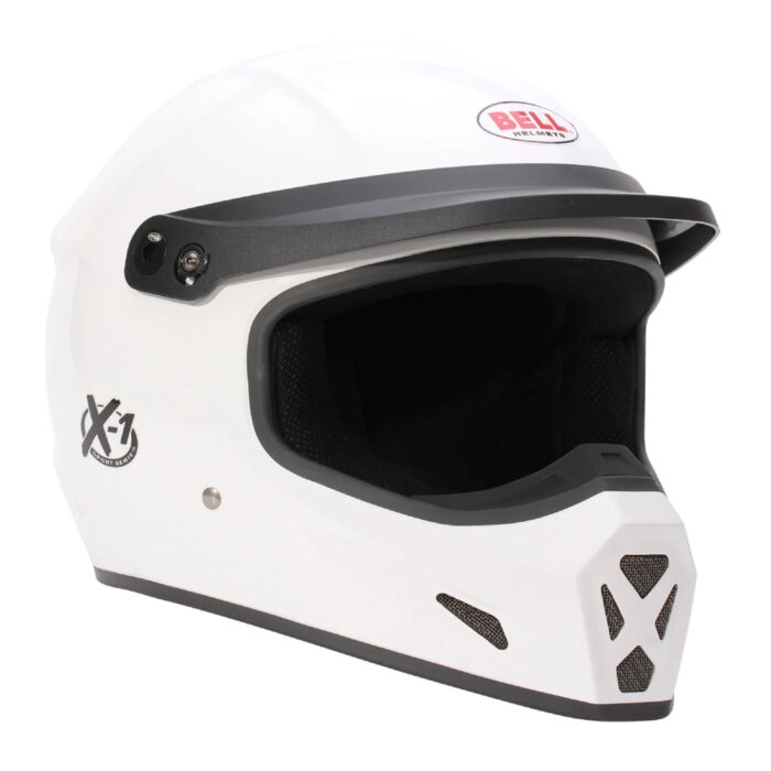 Bell X 1 White Helmet 2