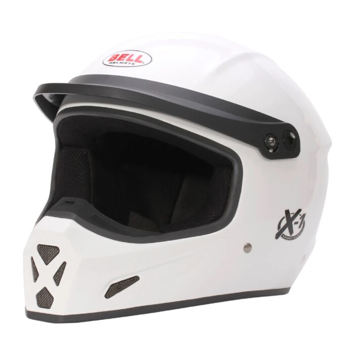 Bell X 1 White Helmet