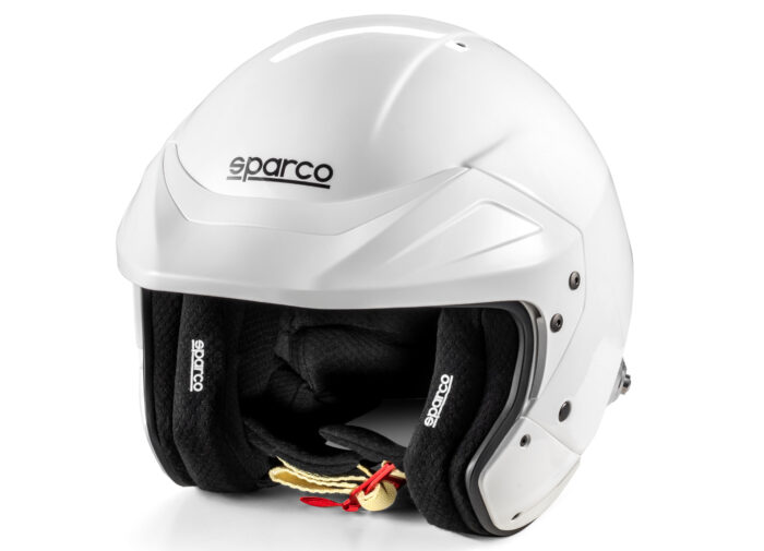 Sparco Flux RJ Helmet White 02