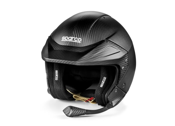 Sparco Flux RJ i Carbon Helmet Black Black 02