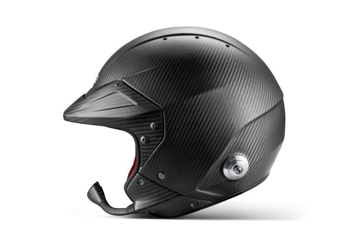 Sparco Flux RJ i Carbon Helmet Black Red 03