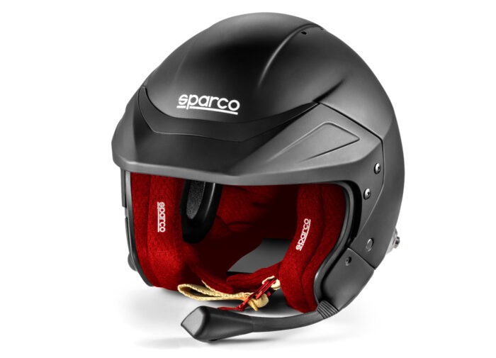 Sparco Flux RJ i Helmet Black Red 02