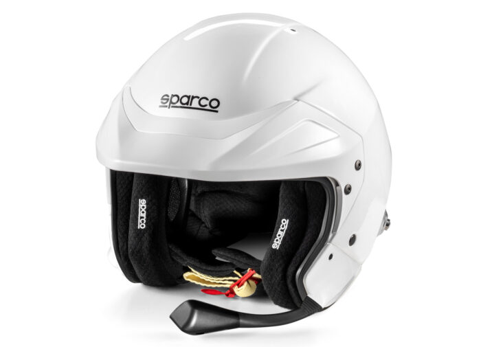 Sparco Flux RJ i Helmet White Black 02