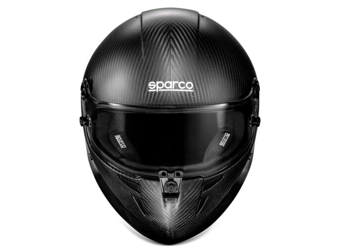 Sparco Stealth Carbon Kart Helmet Black 01