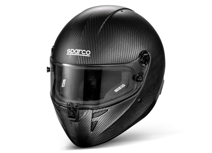 Sparco Stealth Carbon Kart Helmet Black 02