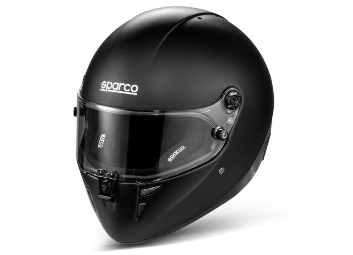 Sparco Stealth Kart Helmet Black 02