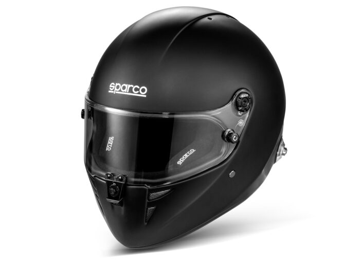 Sparco Stealth RF Helmet Black Black 02