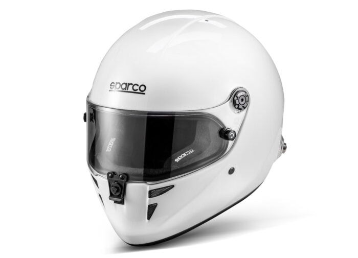 Sparco Stealth RF Helmet White Black 02