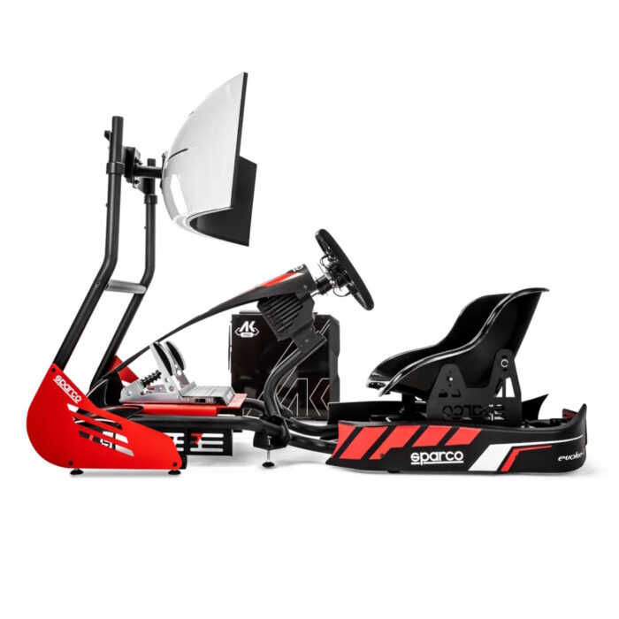 sparco evolve pro kart rig ii sim racing kart cockpit 2